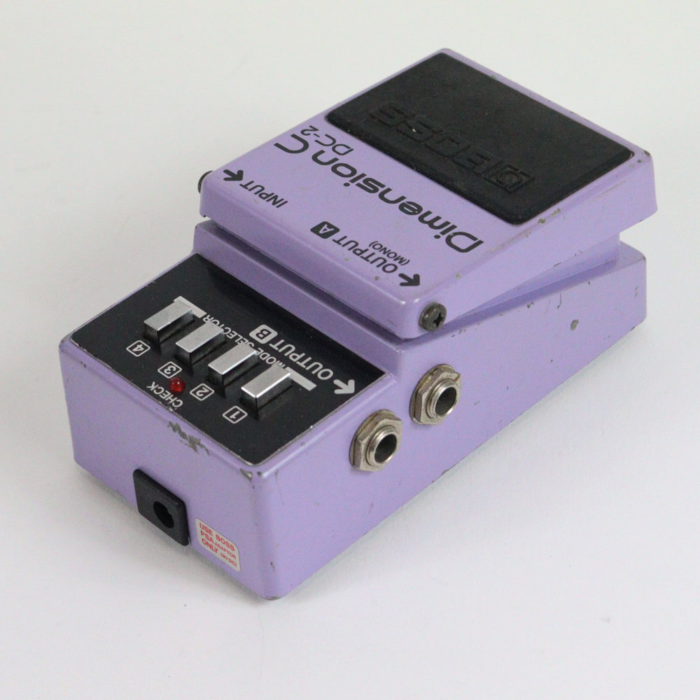 【中古】 ディメンション コーラス エフェクター BOSS DC-2 Dimension C ギターエフェクター 側面