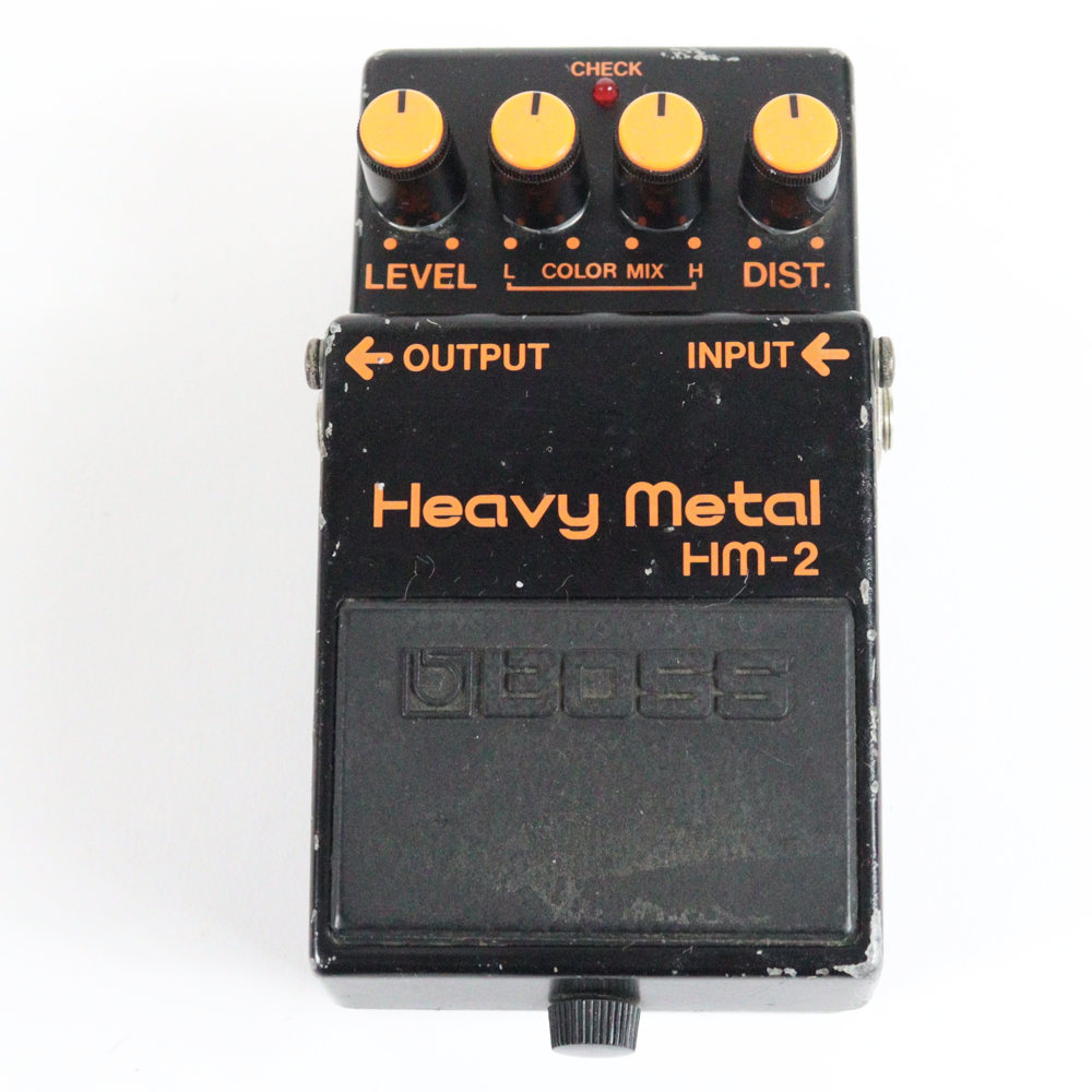 【中古】 ヘビーメタル エフェクター BOSS HM-2 Heavy Metal Made in Japan ディストーション ギターエフェクター