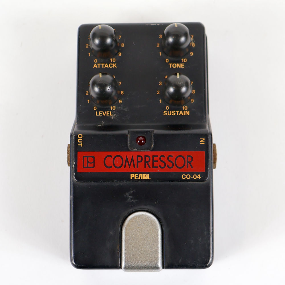 【中古】 コンプレッサー エフェクター Pearl CO-04 COMPRESSOR ギターエフェクター