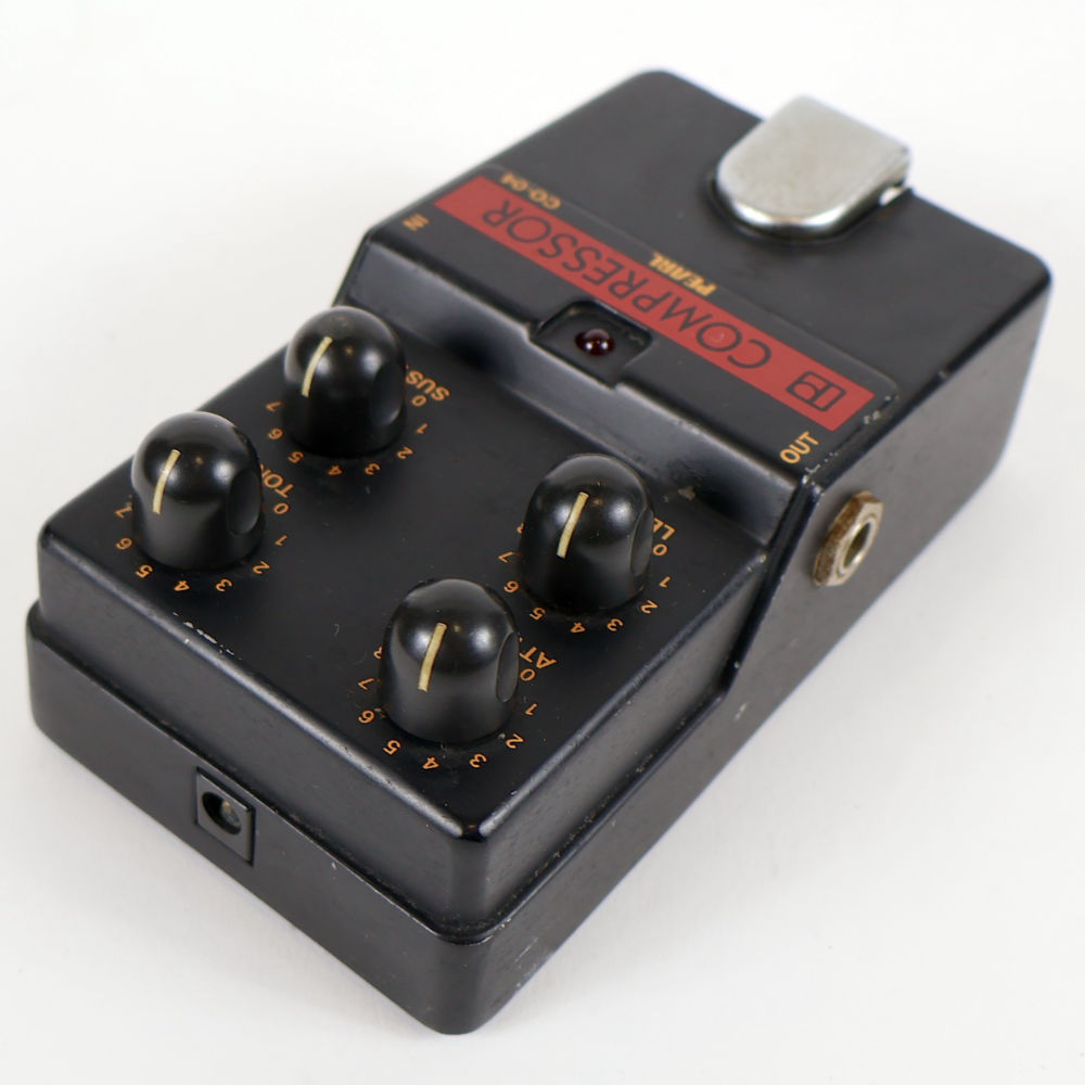 【中古】 コンプレッサー エフェクター Pearl CO-04 COMPRESSOR ギターエフェクター 左サイド