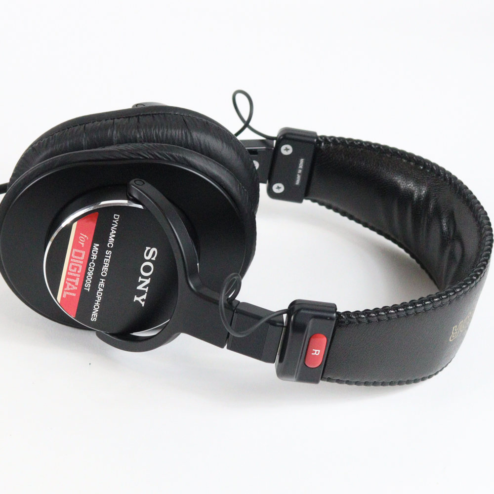 【中古】 ヘッドホン ソニー SONY MDR-CD900ST モニターヘッドホン 側面
