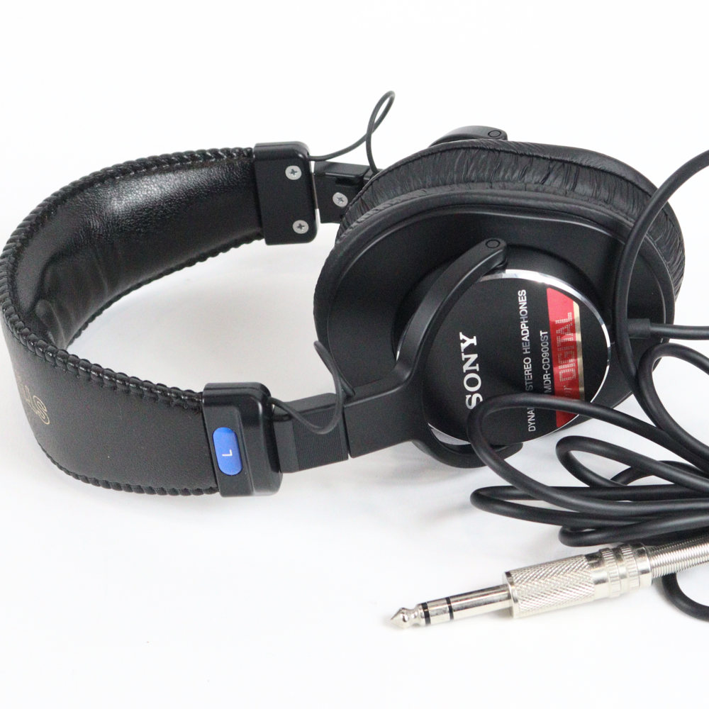 【中古】 ヘッドホン ソニー SONY MDR-CD900ST モニターヘッドホン 側面