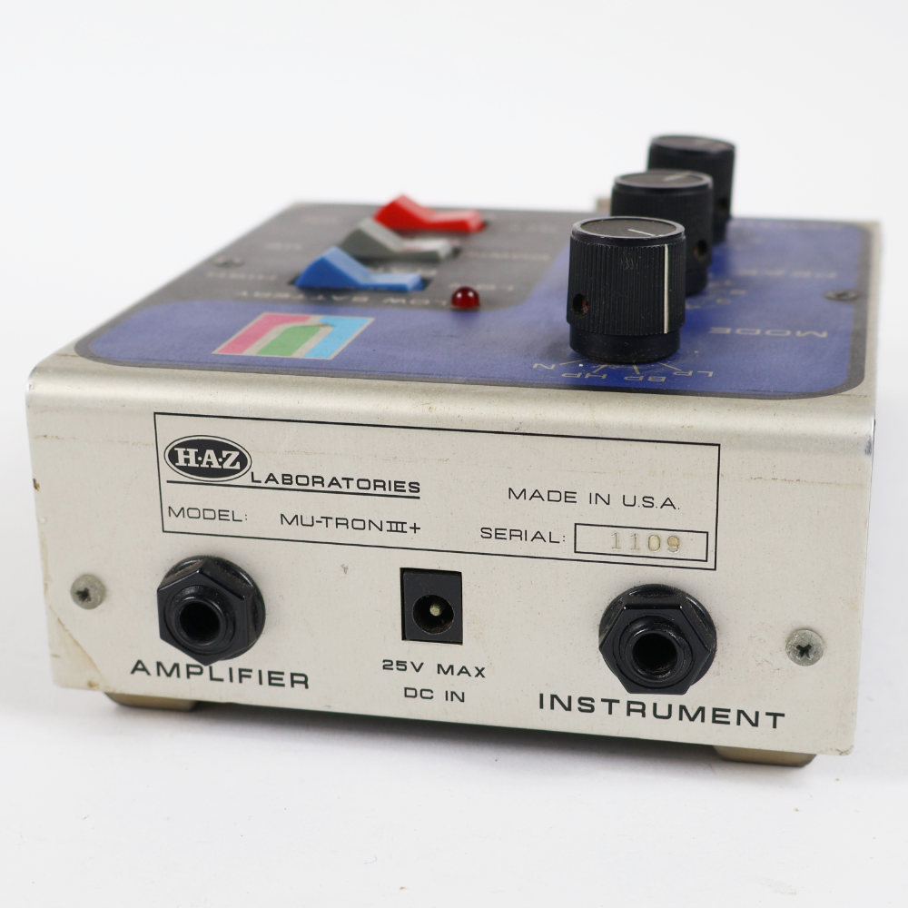 【中古】 エンベロープフィルター エフェクター HAZ MU-TRON III+ ミュートロン オートワウ プラグインアウト