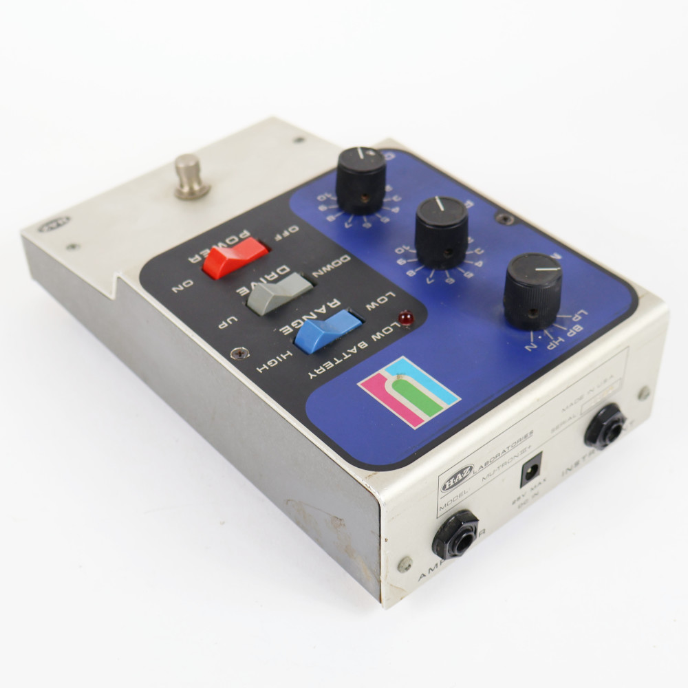 【中古】 エンベロープフィルター エフェクター HAZ MU-TRON III+ ミュートロン オートワウ 本体画像 斜め