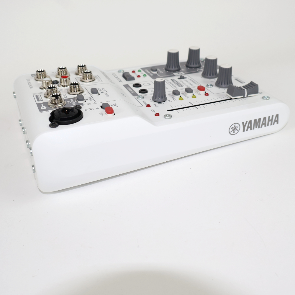 【中古】 ミキサー ヤマハ YAMAHA AG03 mk2 W ライブストリーミングミキサー ホワイト 詳細画像