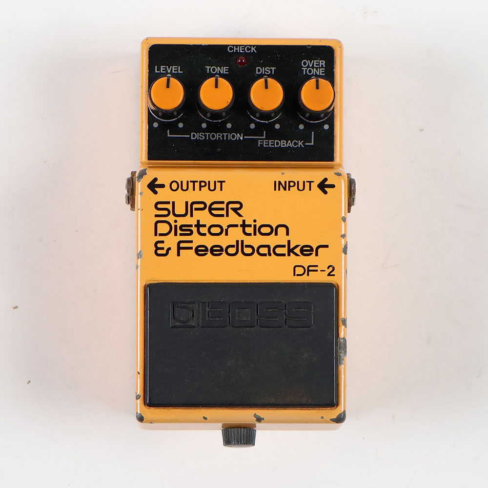 【中古】スーパーフィードバッカー ディストーション エフェクター BOSS DF-2 Made in Japan SUPER Feedbacker&Distortion