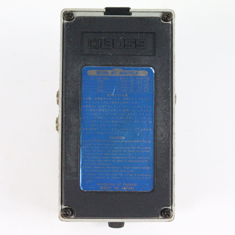 【中古】 デジタルディレイ サンプラー BOSS DSD-2 本体画像 裏