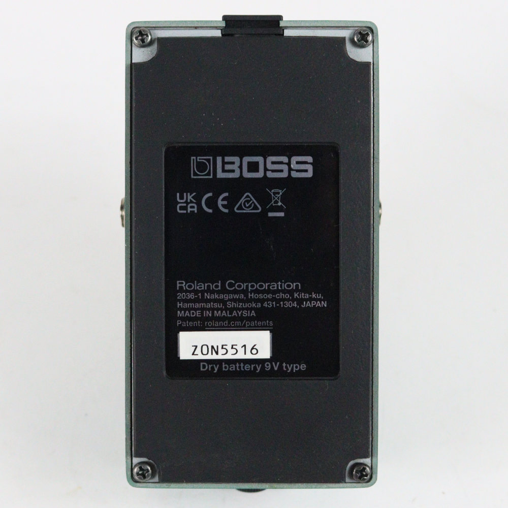 【中古】 トレモロ エフェクター BOSS TR-2 Tremolo ギターエフェクター 本体画像 裏