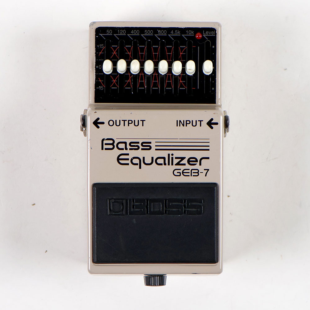 【中古】イコライザー エフェクター BOSS GEB-7 Bass Equalizer ベースエフェクター