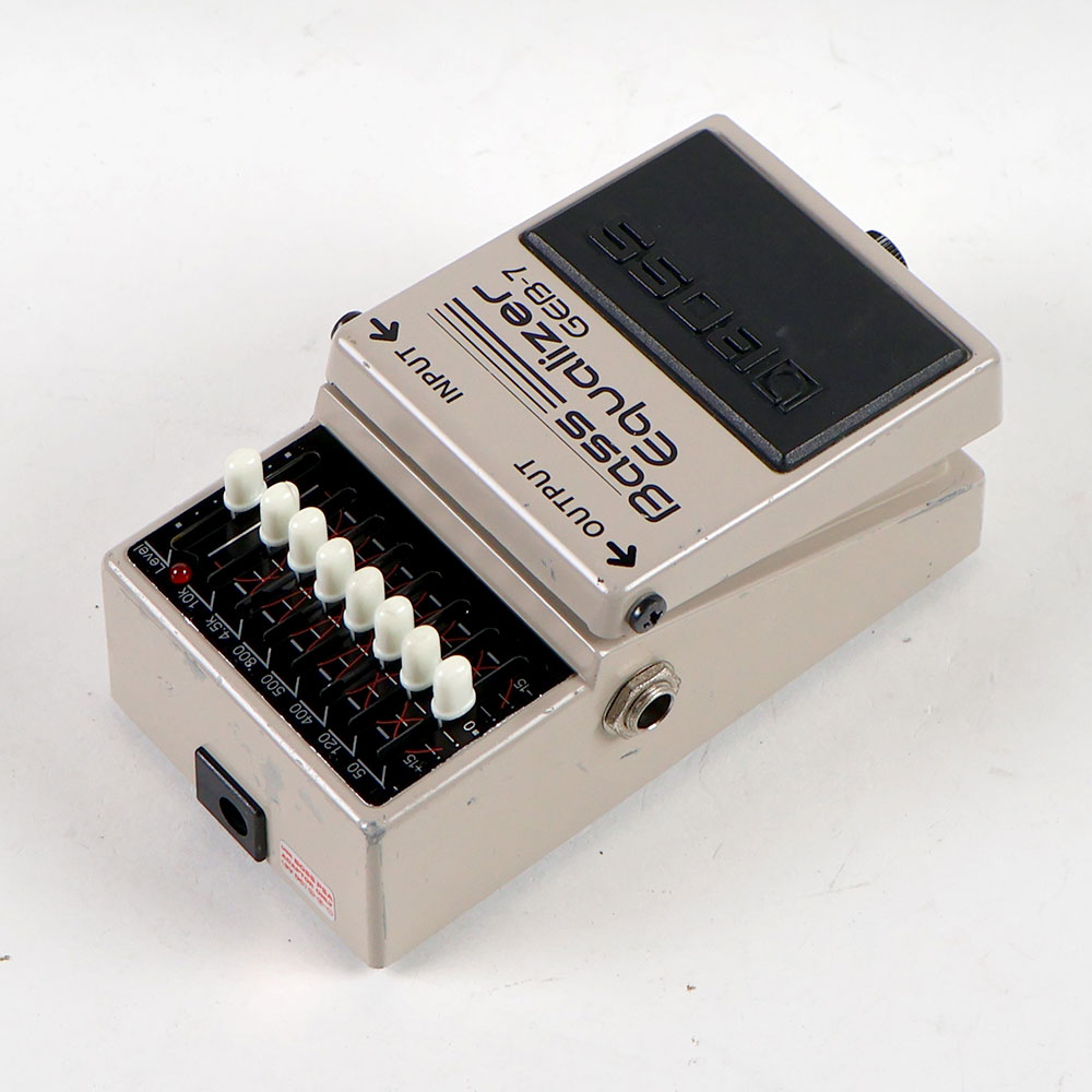 【中古】イコライザー エフェクター BOSS GEB-7 Bass Equalizer ベースエフェクター 左サイド