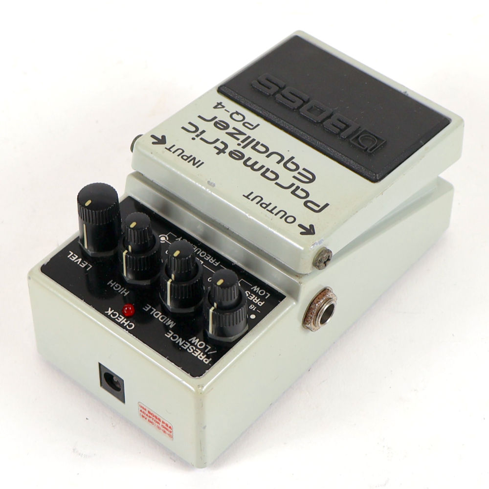 【中古】パラメトリックイコライザー エフェクター BOSS PQ-4 Parametric Equalizer ボス パライコ エフェクター 左サイド