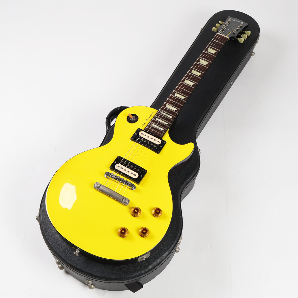【中古】 エレキギター Gibson Tak Matsumoto Les Paul Canary Yellow 2000年製 ギブソン 松本孝弘モデル レスポール キャナリーイエロー