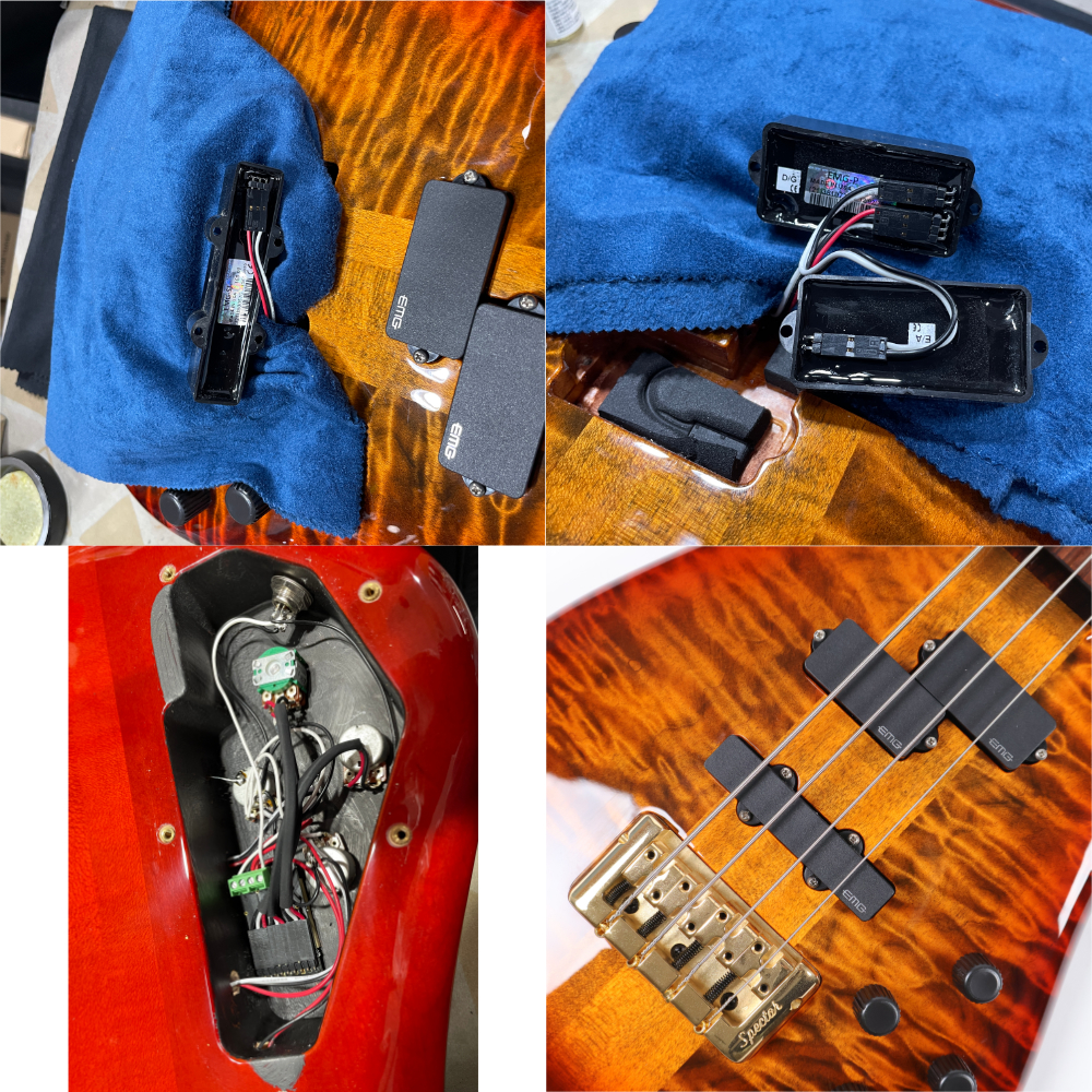 【中古】Spector スペクター Euro 4 LX RAS LAYER Twilight Amber BanG Dream! バンドリ!コラボ RAISE A SUILEN LAYER モデル エレキベース 詳細画像