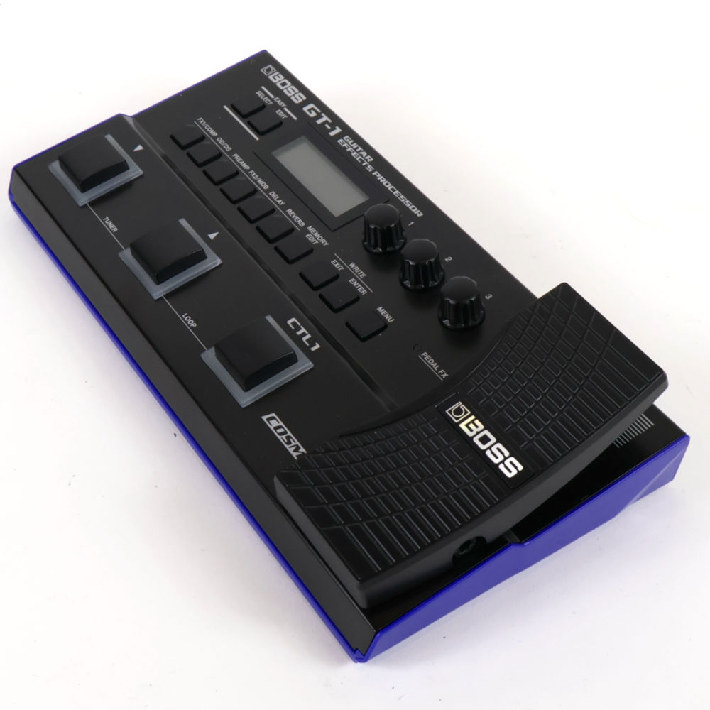 【中古】ボス マルチエフェクター BOSS GT-1 Guitar Effect Processor 右サイド