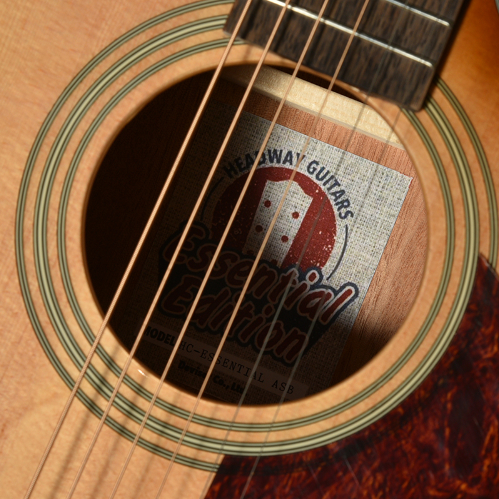 HEADWAY ヘッドウェイ HC-Essential ASB アコースティックギター サウンドホール部