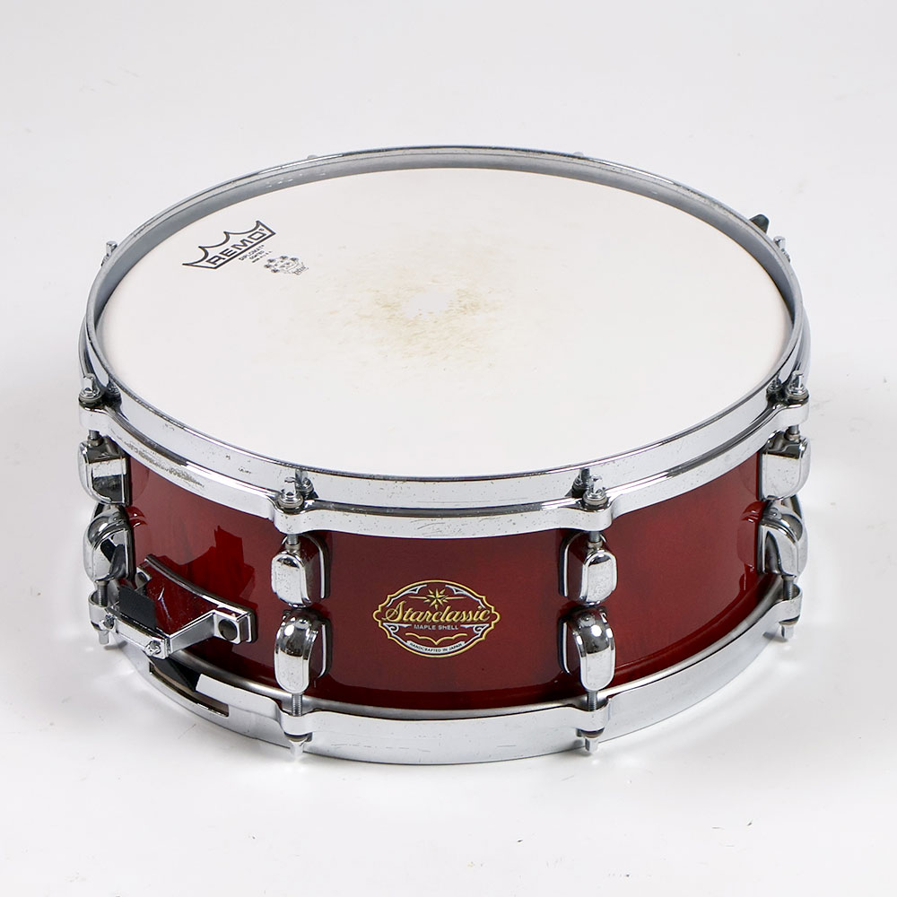 【中古】スネアドラム タマ TAMA SMS1455 STARCLASSIC MAPLE 14x5.5 正面