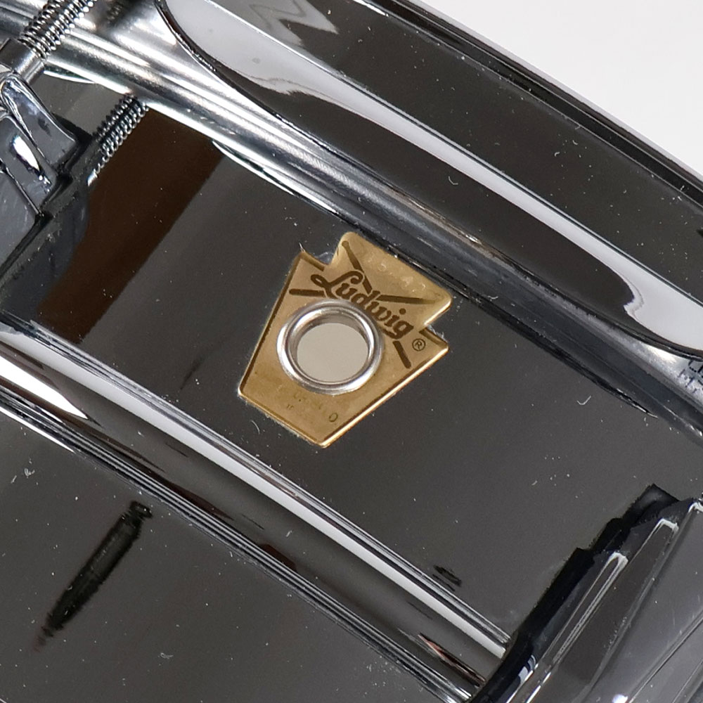 【中古】 スネアドラム ラディック Ludwig LM400 Supraphonic 14x5 スネアドラム エンブレム