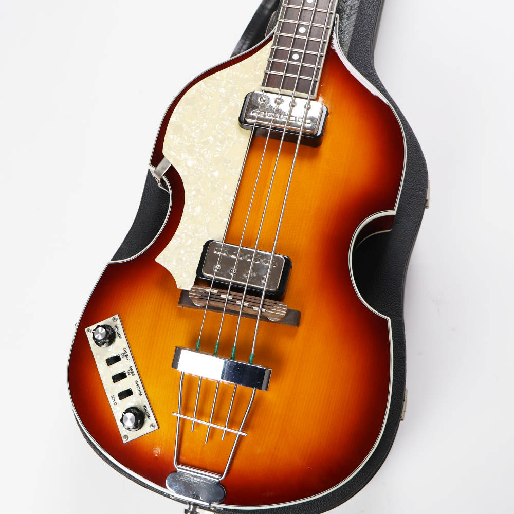 【中古】 バイオリンベース Hofner ヘフナー HCT-500/1L SB Contemporary Series レフティ 左利き用 ボディ画像 