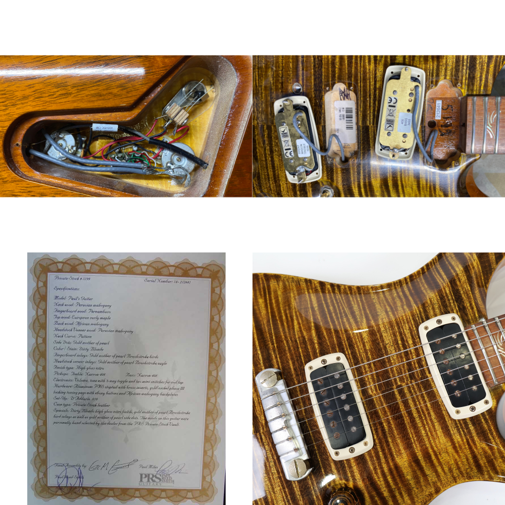 【中古】 エレキギター PRS Private Stock Paul’s Guitar Dirty Blonde #5199 2014年製 3.42kg Paul Reed Smith ポールリードスミス ポールズギター プライベートストック 詳細画像