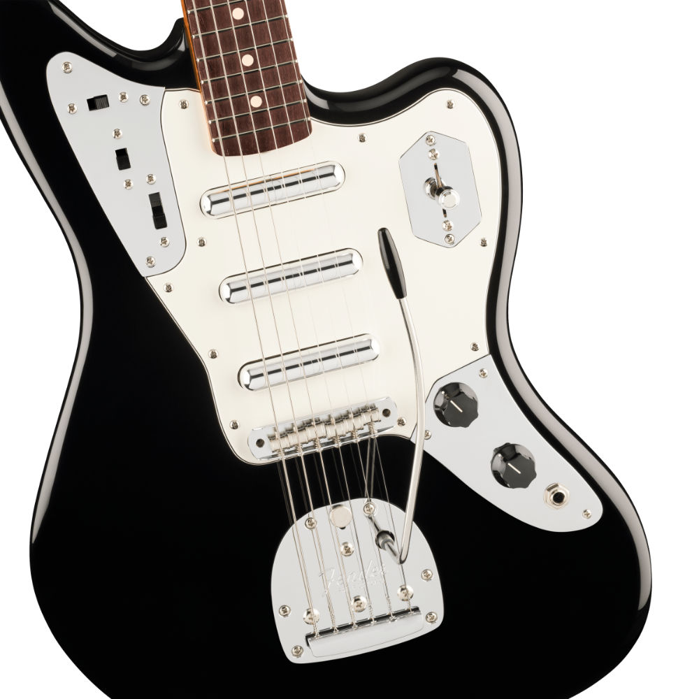 Fender フェンダー Limited Edition Johnny Marr Signature Special Jaguar Rosewood Fingerboard Black エレキギター ブリッジ、ピックアップ、コントロール