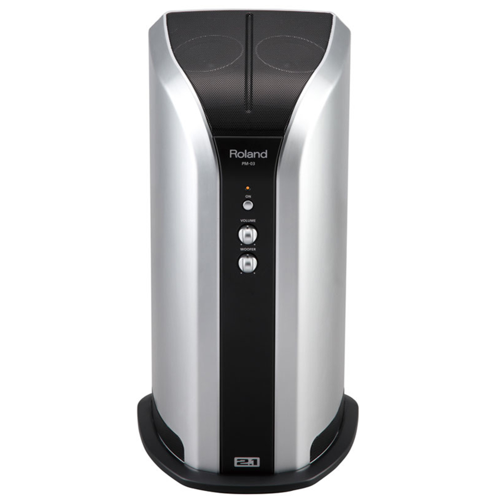 【再生品】 ROLAND PM-03 ドラムモニタースピーカー 箱ボロ 付属品電源コードのみ アウトレット