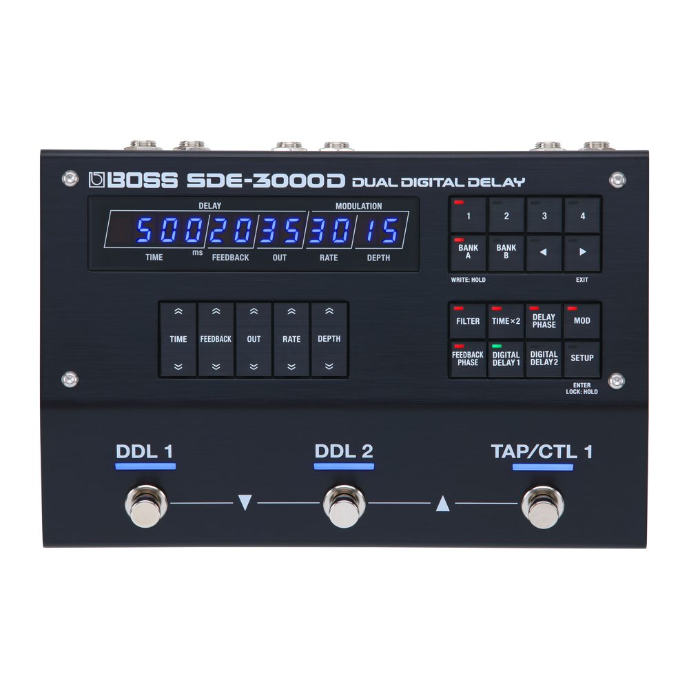 【再生品】 BOSS ボス SDE-3000D DUAL DIGITAL DELAY デュアルデジタルディレイ 開封済み アウトレット