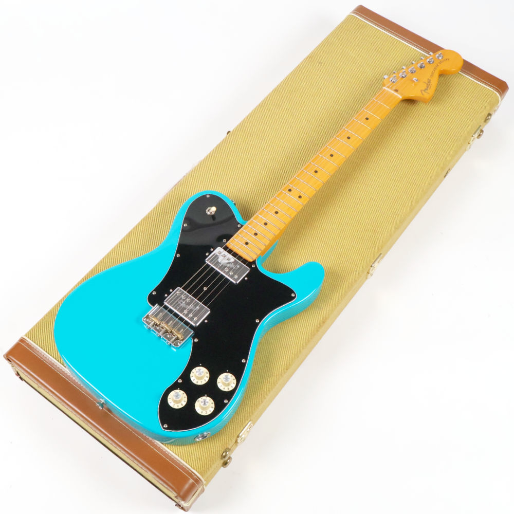 【中古】 エレキギター Fender American Professional II Telecaster Deluxe Maple Fingerboard Miami Blue 20223年製 フェンダー アメリカンプロフェッショナル2 テレキャスター デラックス
