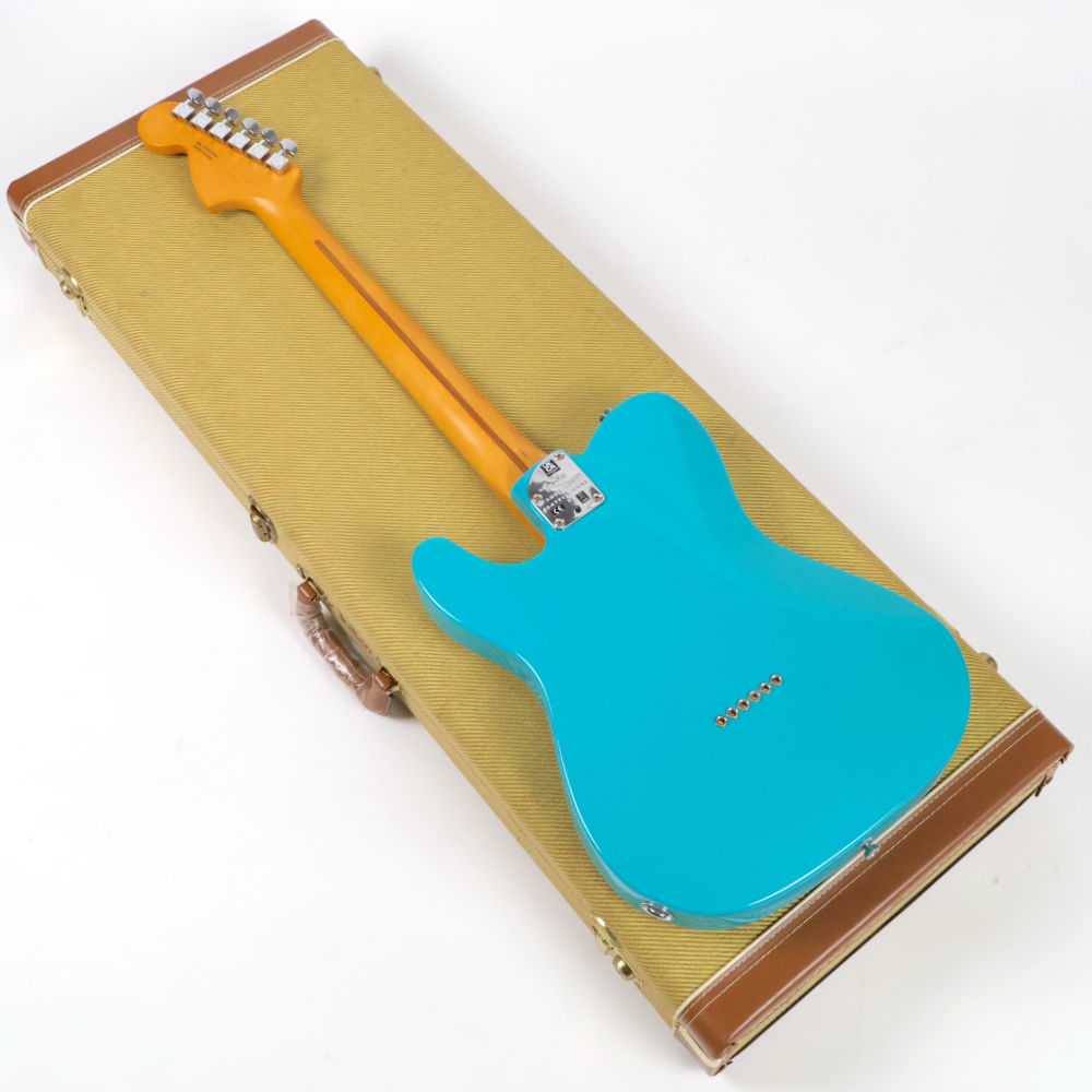 【中古】 エレキギター Fender American Professional II Telecaster Deluxe Maple Fingerboard Miami Blue 20223年製 フェンダー アメリカンプロフェッショナル2 テレキャスター デラックス ボディバック