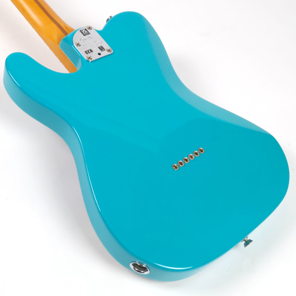 【中古】 エレキギター Fender American Professional II Telecaster Deluxe Maple Fingerboard Miami Blue 20223年製 フェンダー アメリカンプロフェッショナル2 テレキャスター デラックス バック