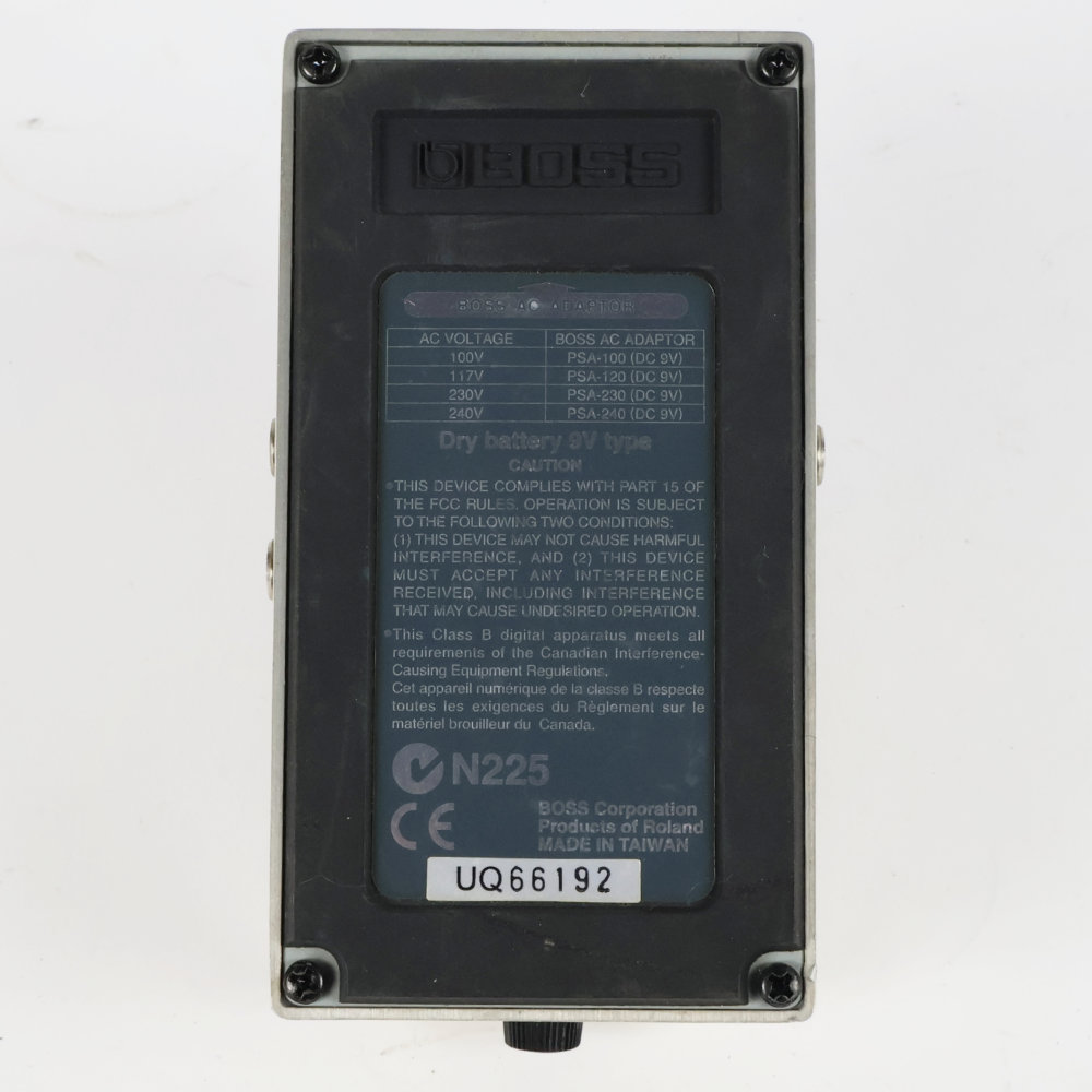 【中古】 デジタルディレイ エフェクター BOSS DD-3 Digtal Delay ギターエフェクター ディレイ 底面