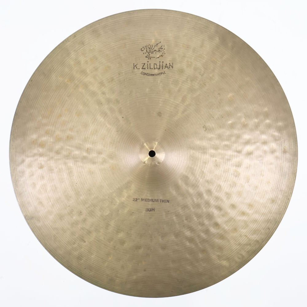 【中古】 ライドシンバル ジルジャン ZILDJIAN K CONSTANTINOPLE MEDIUM THIN RIDE HIGH 22インチ