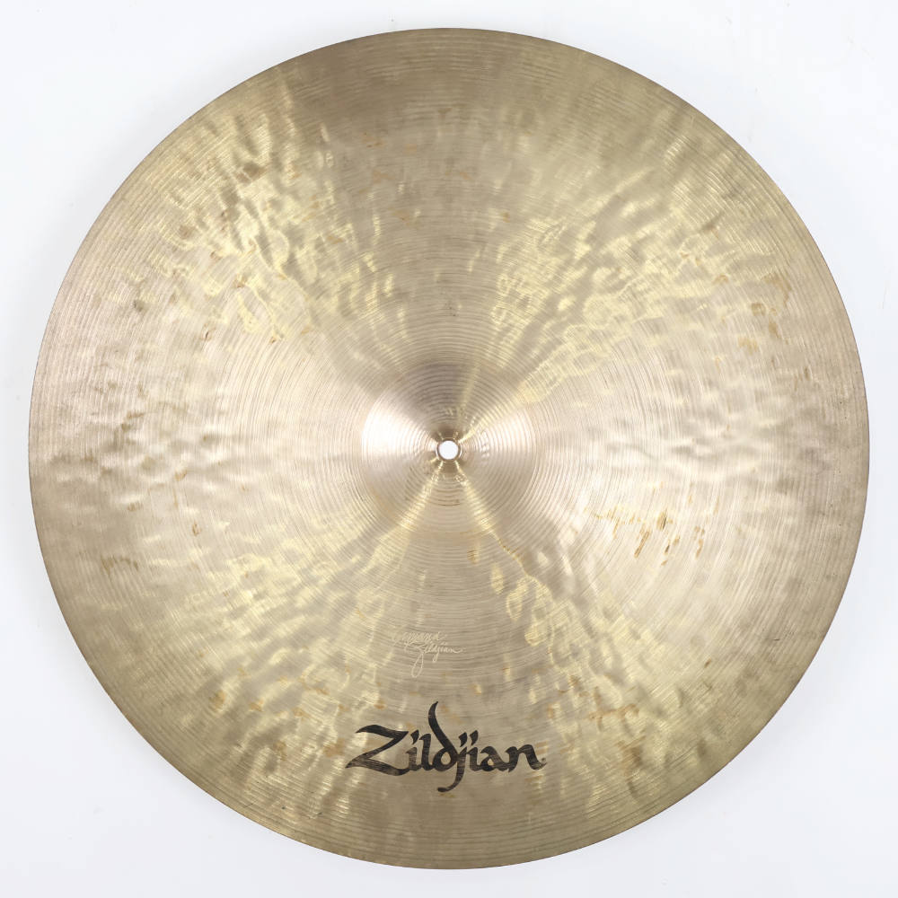 【中古】 ライドシンバル ジルジャン ZILDJIAN K CONSTANTINOPLE MEDIUM THIN RIDE HIGH 22インチ 本体画像 裏 