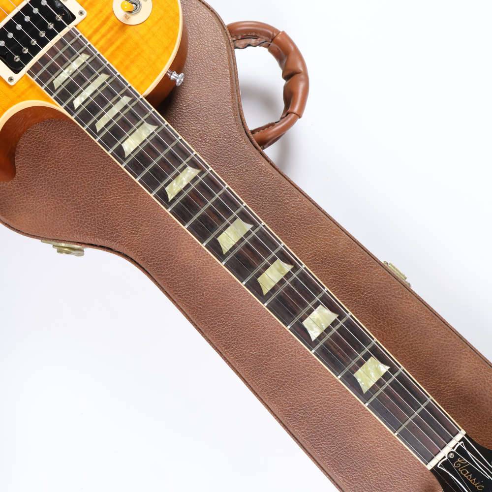 【中古】 エレキギター Gibson Les Paul Classic Plus Trans Amber 1994年製 ギブソン レスポールクラシックプラス トランスアンバー ネック