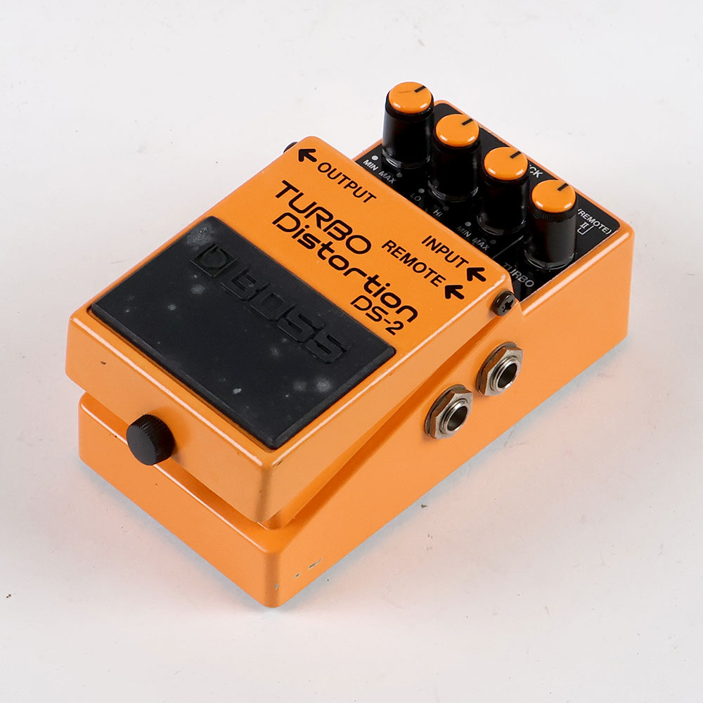 【中古】 ターボディストーション エフェクター BOSS DS-2 Turbo Distortion Made in Japan 日本製 ギターエフェクター 全体