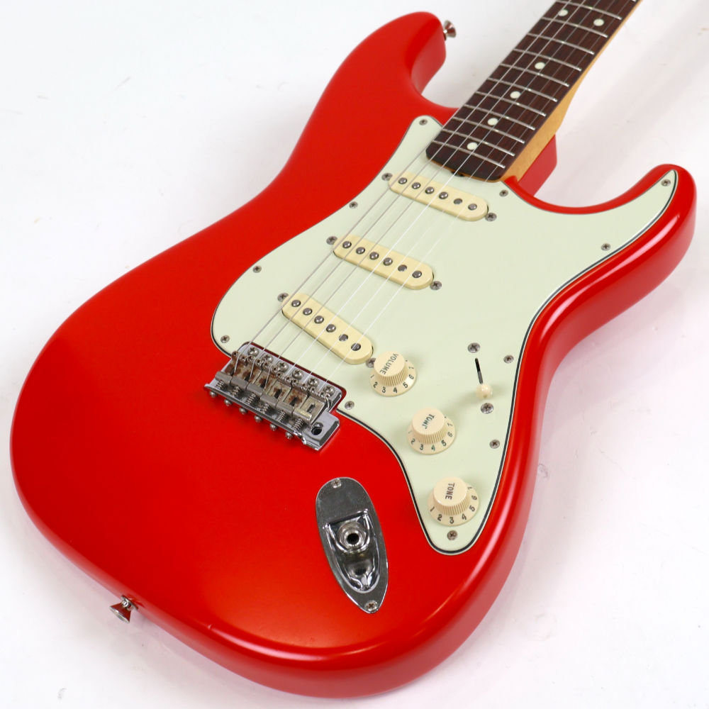 【中古】 エレキギター Fender Souichiro Yamauchi Stratocaster Fiesta Red ストラトキャスター 日本製 2023年製 フジファブリック トップ
