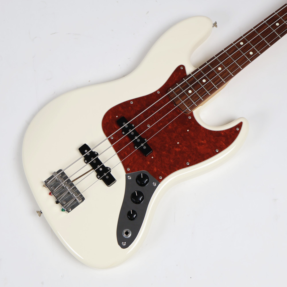 【中古】 エレキベース Fender Made in Japan Hybrid ’60s Jazz Bass Rosewood Fingerboard Arctic White 2018年製 USピックアップ搭載 フェンダー ジャズベース ボディトップ