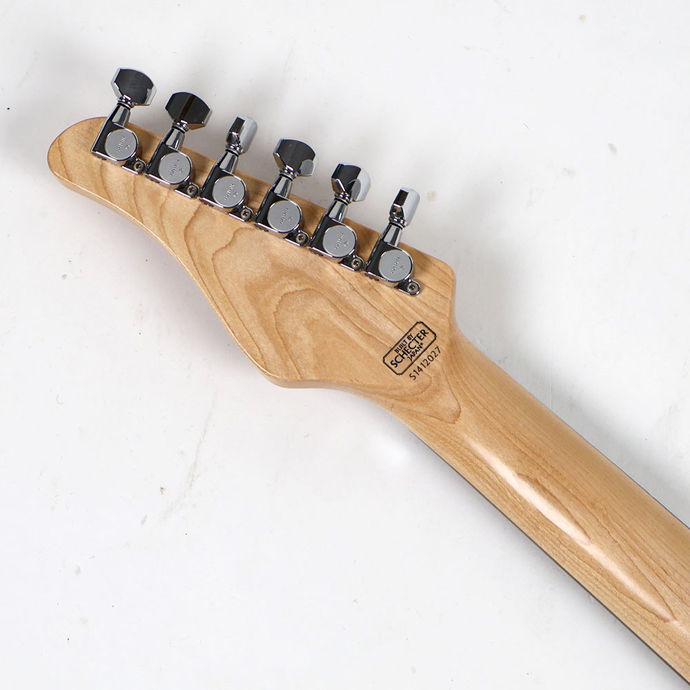 【中古】 エレキギター SCHECTER SD-2-24-AL Amber シェクター 塗装白濁あり ヘッド