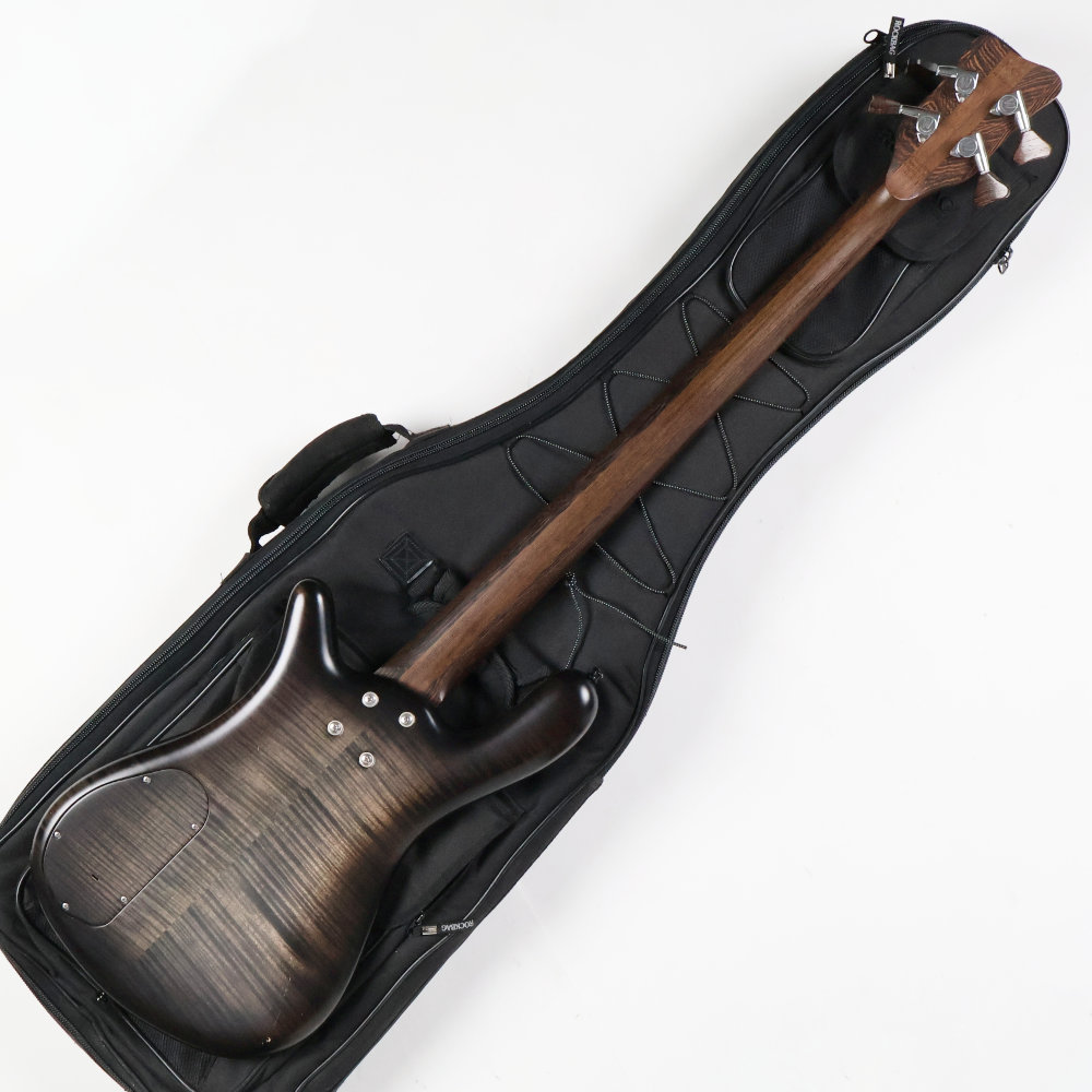 【中古】 WARWICK ワーウィック CUSTOM SHOP Streamer LX 4st Bleached Nirvana Blackburst Transparent Satin 2017年製 ストリーマー エレキベース ボディバック画像