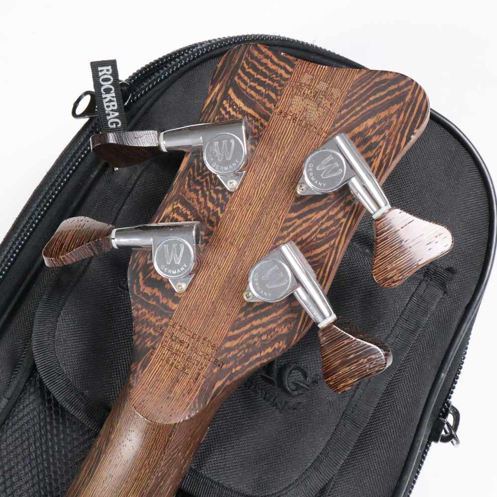 【中古】 WARWICK ワーウィック CUSTOM SHOP Streamer LX 4st Bleached Nirvana Blackburst Transparent Satin 2017年製 ストリーマー エレキベース ヘッド裏画像