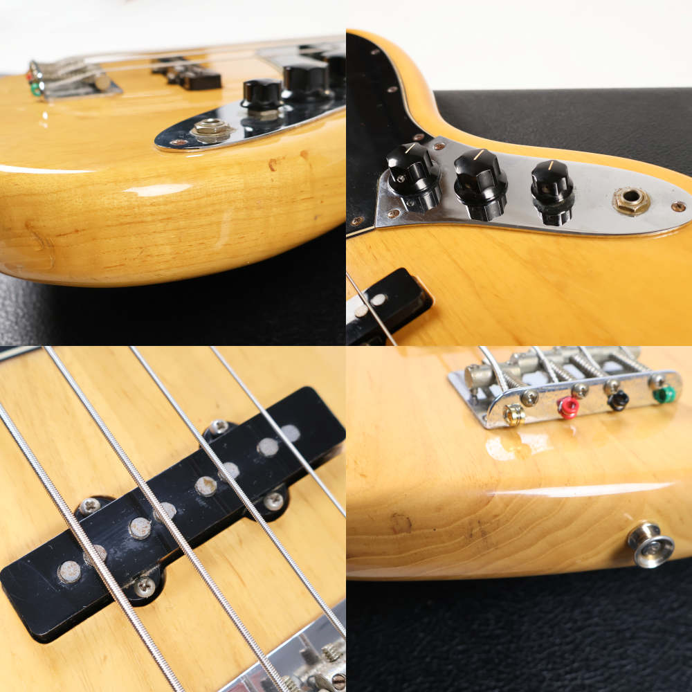 【中古】 エレキベース Fender ’75 Jazz Bass Maple FingerBoard Naural 2000年製 フェンダー ジャズベース 1975年スタイルのリイシュー 傷 