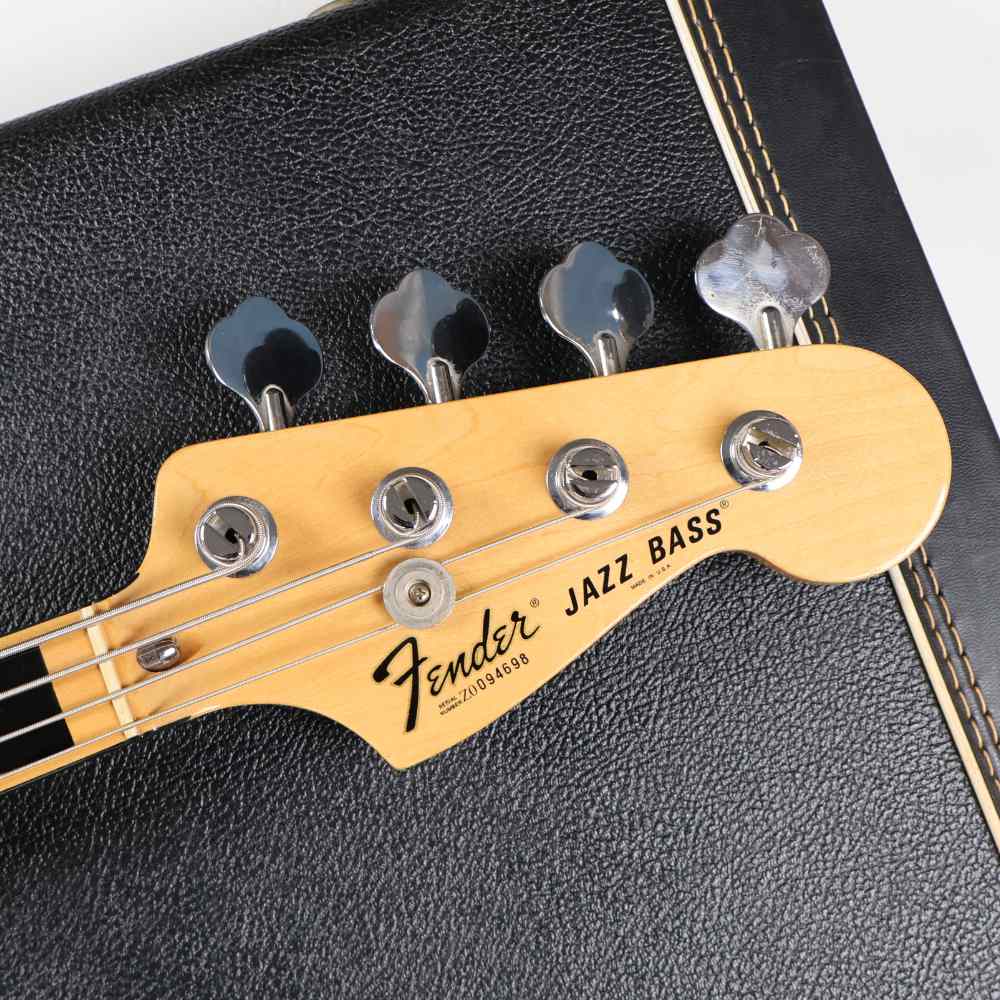 【中古】 エレキベース Fender ’75 Jazz Bass Maple FingerBoard Naural 2000年製 フェンダー ジャズベース 1975年スタイルのリイシュー ヘッド画像