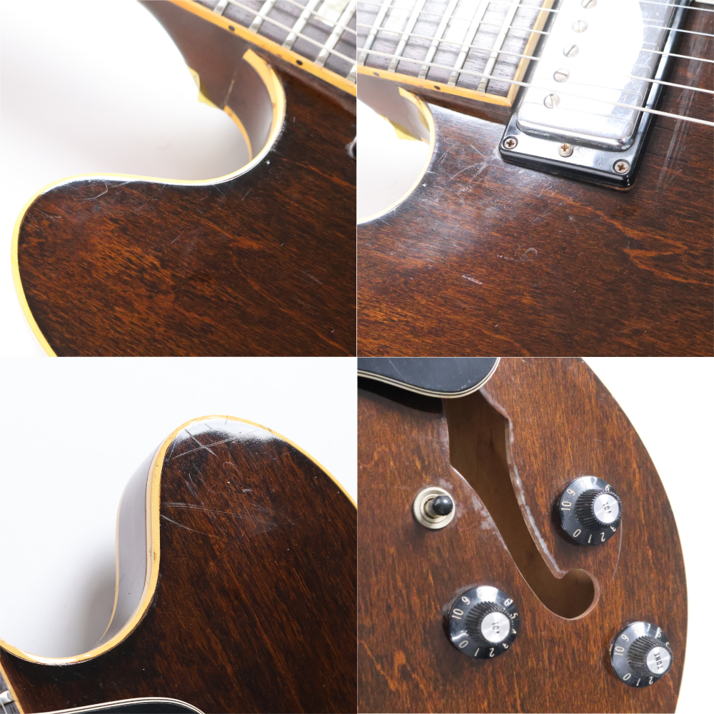 【中古】 エレキギター GIBSON ES-335TD Walnut 1975年製 ギブソン セミアコースティックギター 335 ウォルナット ES-335 詳細画像