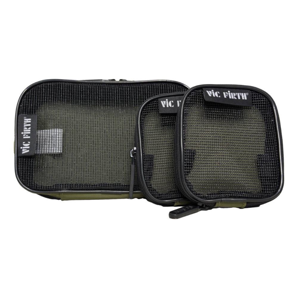 VIC FIRTH ヴィックファース VIC-VXAP0130 Professional Accessory Pouch Set 3PC アクセサリーポーチ3点セット サブ画像1