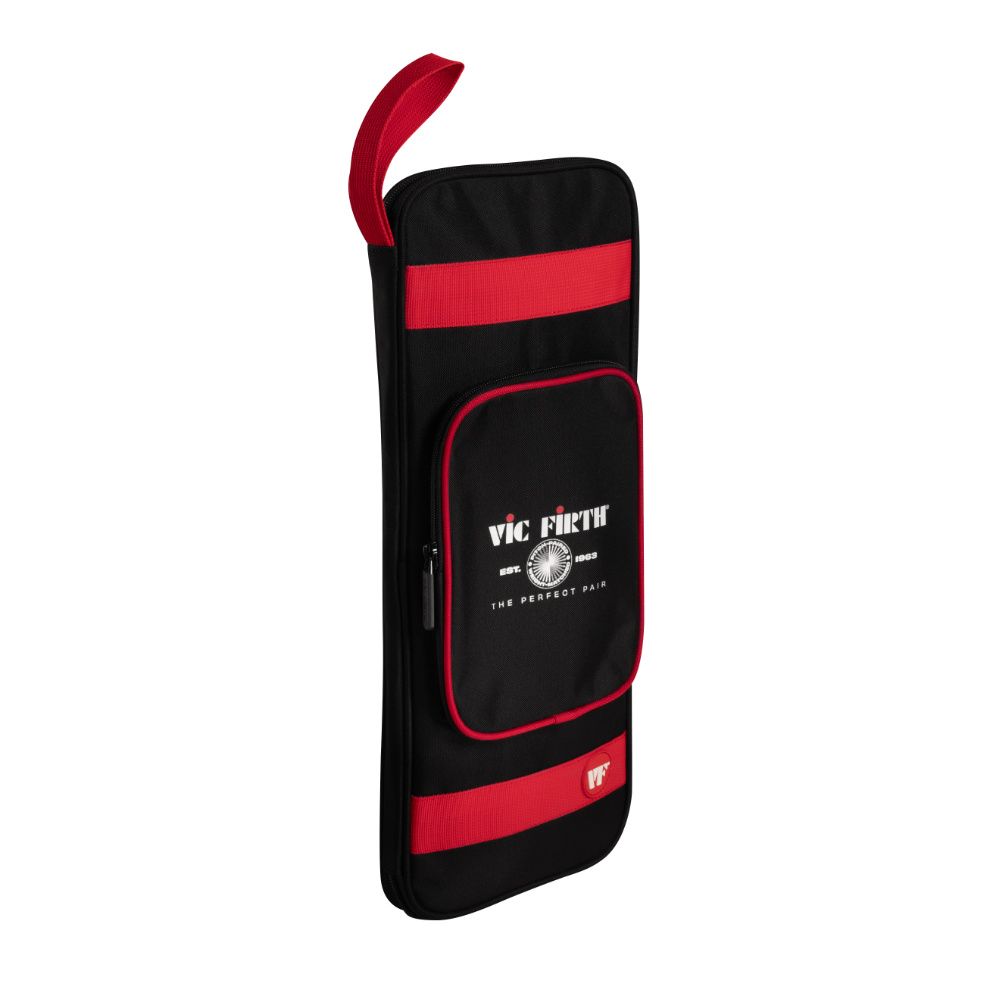 VIC FIRTH ヴィックファース VIC-VXSB0042 Protege Stick Bag Black ドラムスティックバッグ 斜めアングル画像