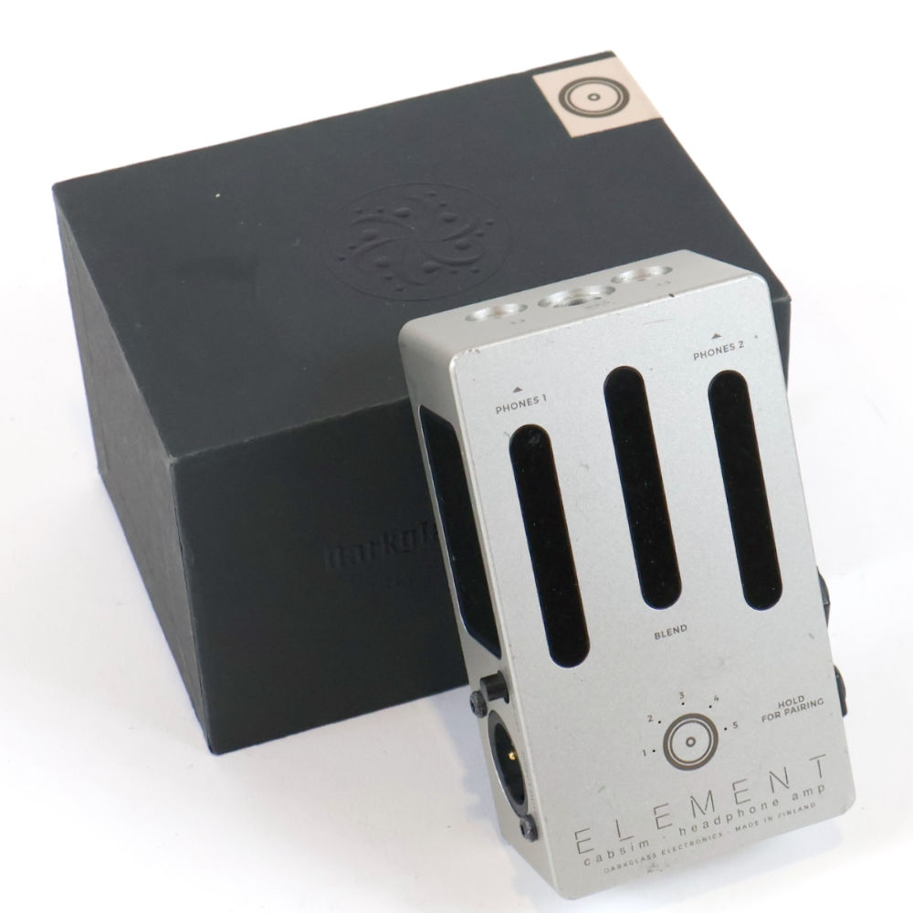 【中古】 Darkglass Electronics ELEMENT ヘッドフォンアンプ IRキャビネットシミュレーター
