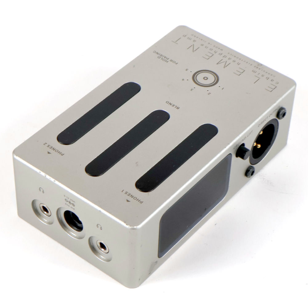 【中古】 Darkglass Electronics ELEMENT ヘッドフォンアンプ IRキャビネットシミュレーター 左サイド
