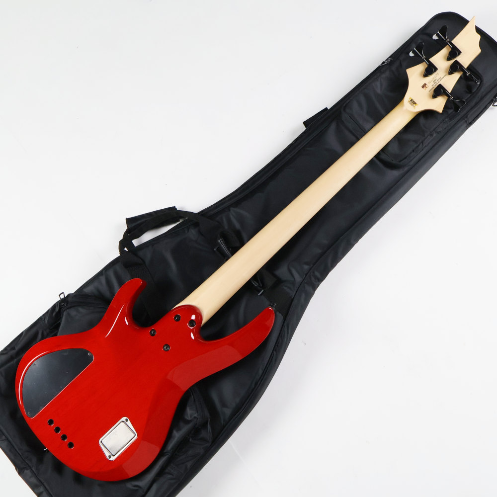 【中古】 エレキベース ESP BTL ROSELIA LISA See Thru Red BanG Dream! バンドリ ロゼリア 今井リサモデル ボディバック画像 