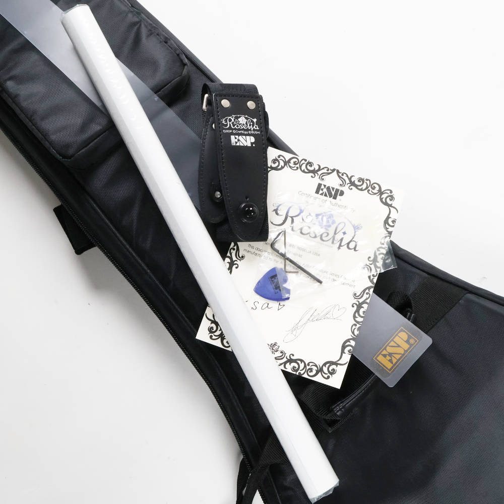 【中古】 エレキベース ESP BTL ROSELIA LISA See Thru Red BanG Dream! バンドリ ロゼリア 今井リサモデル 付属品画像