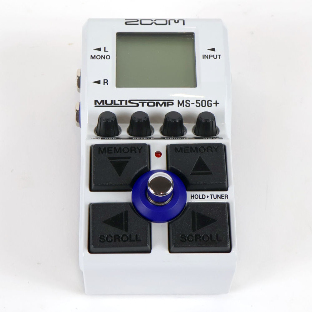 【中古】 ギター マルチエフェクター ZOOM ズーム MultiStomp MS-50G+ マルチストンプボックス