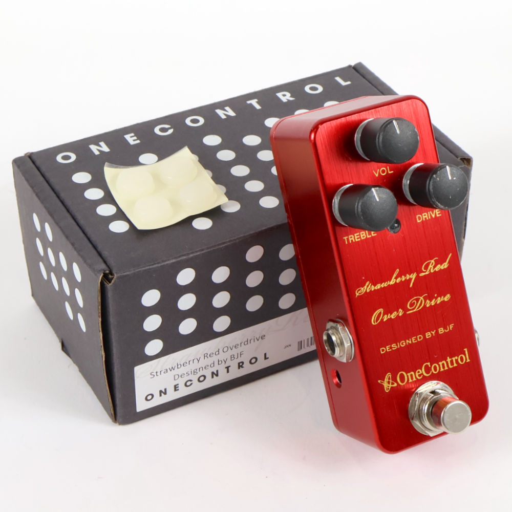 【中古】 オーバードライブ ONE CONTROL STRAWBERRY RED OVER DRIVE ワンコントロール ストロベリーレッド ワンコン